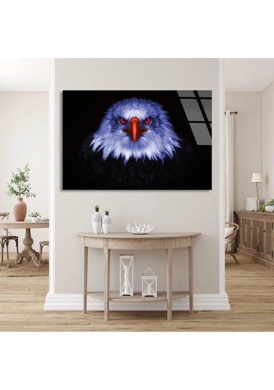 Kel Kartal - Cam Tablo - Deg1124 125 X 80 Cm