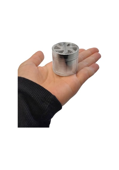 Falconetti Py90slv Mini Boy Silver Alloy Grinder Herbal Parçalayıcı 40 MM