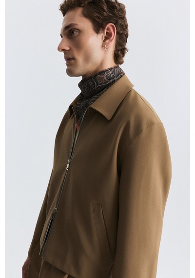 Antioch Mevsimlik Ceket Ve Pantolon Takım Camel