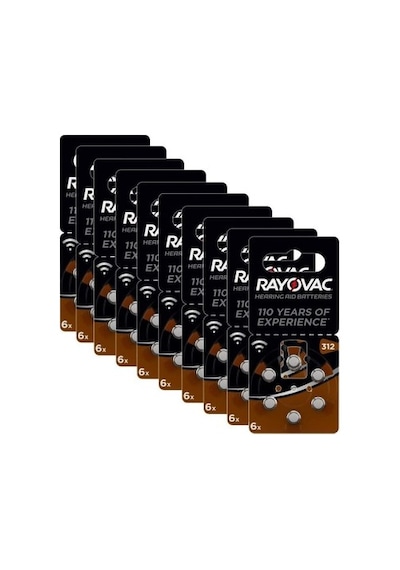 Rayovac Extra 312 Numara İşitme Cihazı Pili 6 x 10'lu
