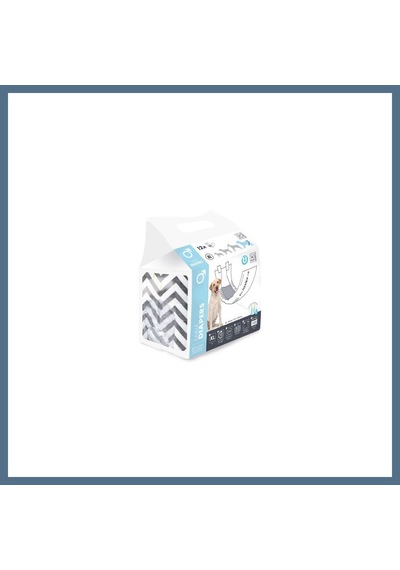 Buradabulabilirsin Diapers Erkek Köpekler İçin Külot Bez Xlarge 12 Li 20x81 Cm Bbz