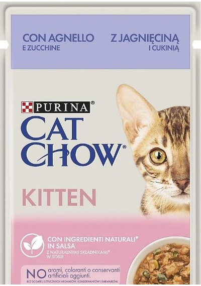 Purina Cat Chow Kuzulu Yavru Kedi Konserve Maması 85 G
