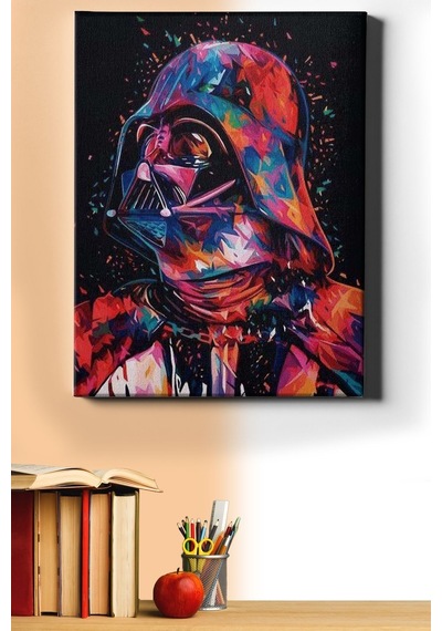 Webstyle Starwars Darth Vader Sayılarla Boyama Seti Kasnaklı 40 X 50 Cm