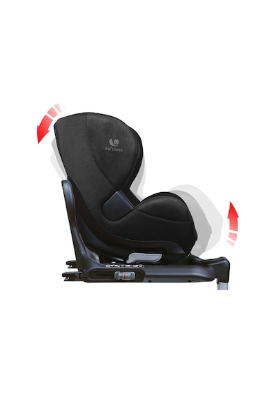 Renolux Gaia I-Size Softness Isofix 0-18 Kg Oto Koltuğu Siyah