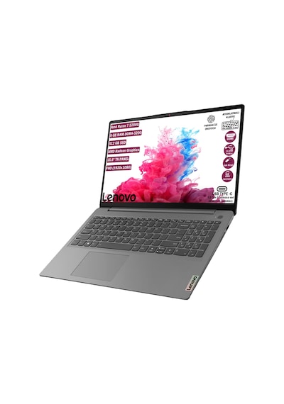 Lenovo IdeaPad 3 15ALC6 82KU00T7TX Ryzen 7 5700U 8 GB 512 GB SSD 15.6" Dos Dizüstü Bilgisayar