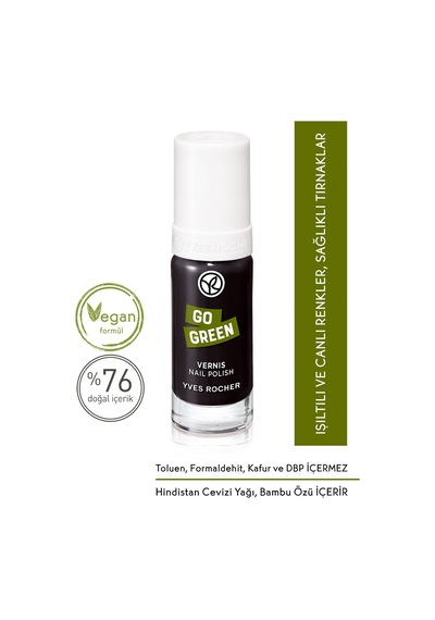 Yves Rocher Go Green Oje -32. Siyah - 5 Ml-86229 32 Siyah