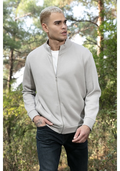 Buratti Pamuklu Relaxed Fit Dik Yaka Fermuarlı Erkek Hırka 5901075 Taş Buratti Pamuklu Relaxed Fit Dik Yaka Fermuarlı Erkek Hırka 5901075 Taş