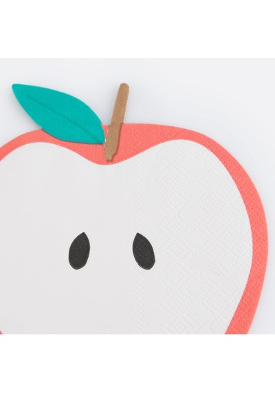 Meri Meri - Apple Napkins - Elma Peçeteler X16