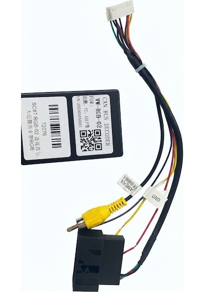 Vw-rgb-02 Canbus Decoder - Volkswagen Golf, Passat Cc  Kamera Ve Rgb Çevirici Adaptör Modülü