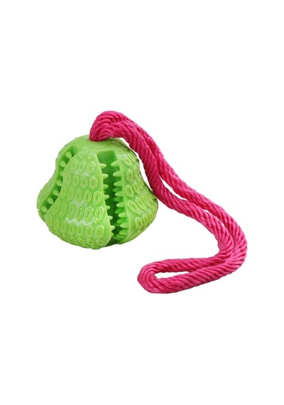 Eastland İpli Plastik Armut Köpek Oyuncağı 8 Cm