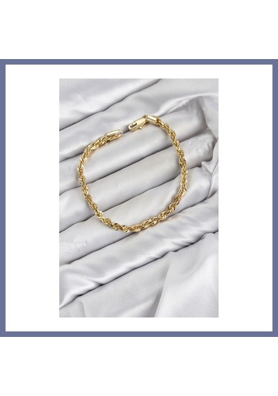 Bezos Cm Singapur Model Zincir Gold Renk Kadın Bileklik Dlra