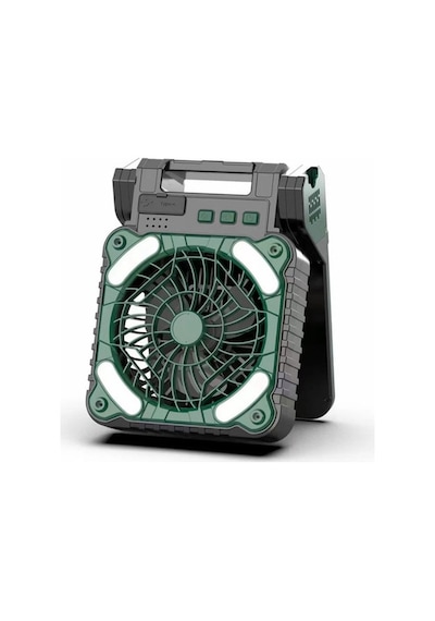 Unimarket Güneş Enerjili Katlanır Kamp Fanı 4 Hız Taşınabilir Masa Çadır Seyahat Fanı