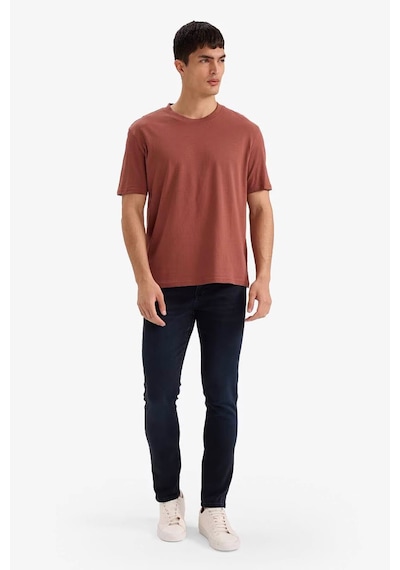 Defacto %100 Pamuk Basic Tarçın Erkek T-shirt V7699az/bn496 Tarçın