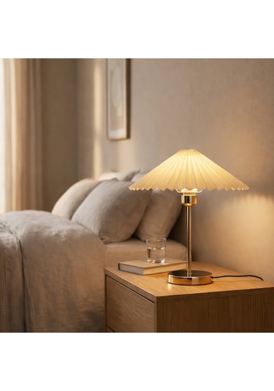 Homing Loen Gold Abajur 242406 Krem