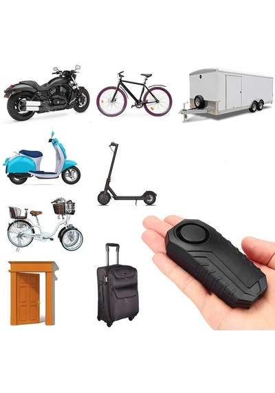 Hpytech Bisiklet Motosiklet Alarm Cihazı Uzaktan Kumandalı Koruma