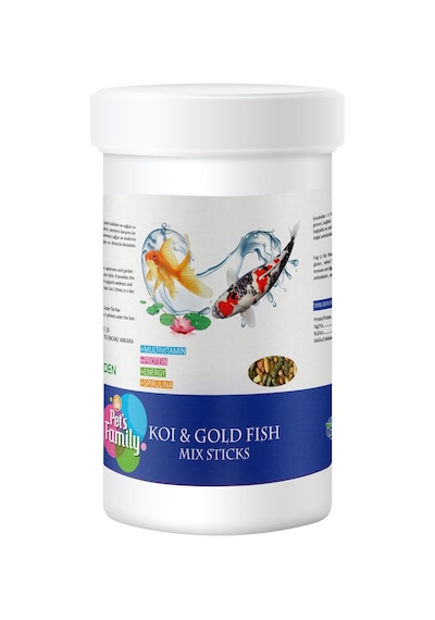 Muratech Pets Famıly Koı & Gold Fısh Mıx Stıcks 1l/100g X 2 Adet