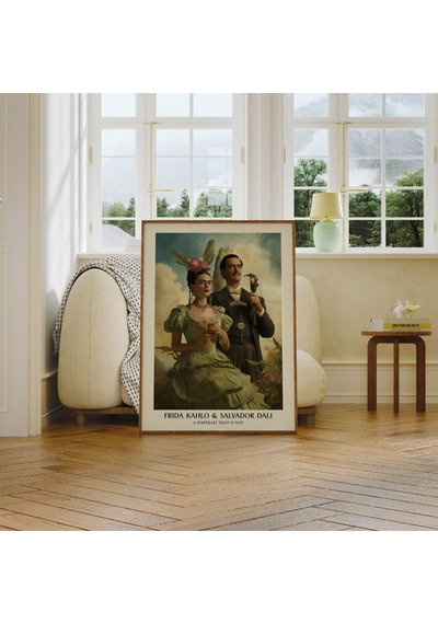 Frida Kahlo Ve Salvador Dali Portresi, Sürrealizm
