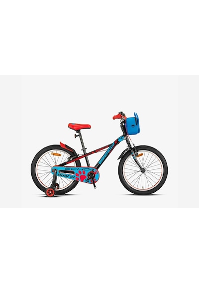 Kron Bobcat - 16'' - Vitessiz - V.b. - Siyah-mavi/kırmızı Siyah - Kırmızı - Mavi