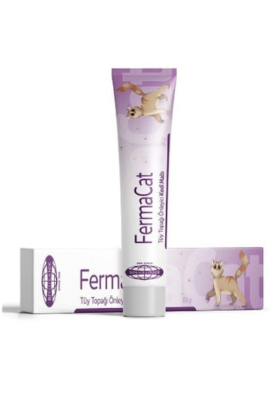 Biyoteknik Fermacat 80 Gr Kedi Tüy Yumağı Önleyici Ve Sindirim Düzenleyici Malt Macunu
