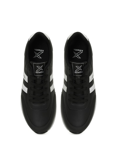 Kinetix Reeds Pu 5pr Siyah Erkek Sneaker Siyah-beyaz