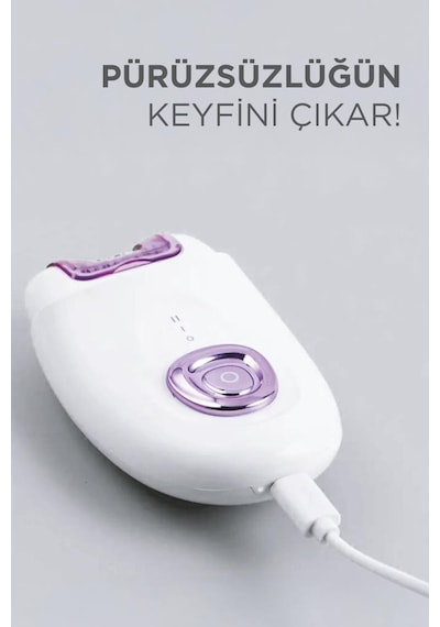 Torima Tep-01 Beyaz 2in1 Şarjlı Tüm Vücut Epilatör