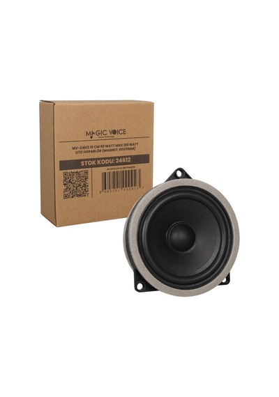 Magıcvoıce Mv-24612 10 Cm 50 Watt Max 100 Watt Oto Hoparlör Magnet: 60x10mm