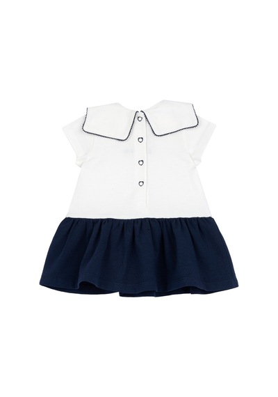Chicco Kız Bebek Kısa Kollu Elbise 09101197000000 000038 Beyaz
