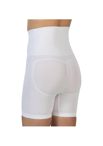 Ang Butik Beyaz Mı 2091 Önü Dantelli Yüksek Bel Boxer Korse