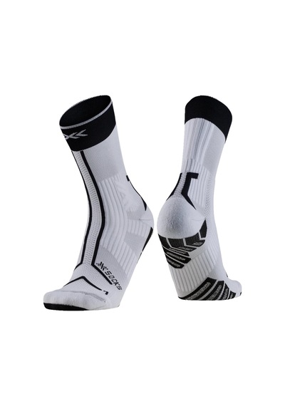 X-bıonıc X-bionic X-socks Trailrun Terraskin Expert Crew Unisex Siyah Koşu Çorabı Xwxb Beyaz
