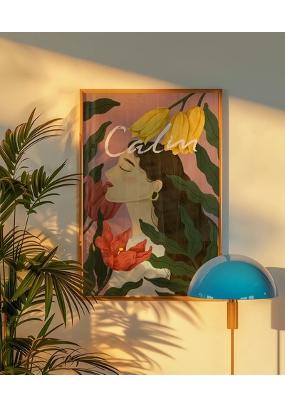 Çerçevesiz Poster Sakinlik Vaadı