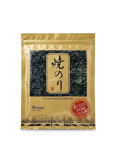 Seafood Sushi Yosunu Sushi Nori Gold 50 Yaprak 135 Gr