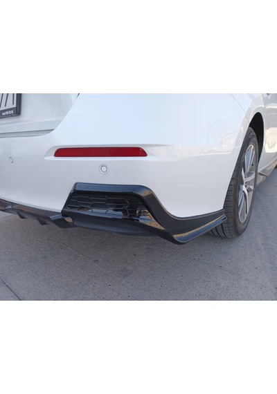 CIVIC FE1 2022 IÇIN UYUMLU ARKA FLAP TAKIMI - PIANO BLACK