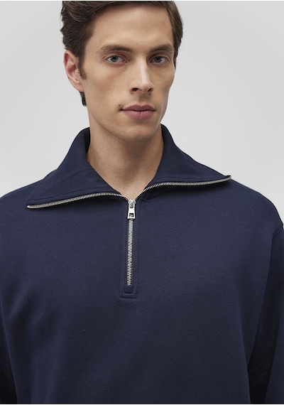 Mavi - Yarı Fermuarlı Lacivert Sweatshirt 0s10243-82318 Lacivert