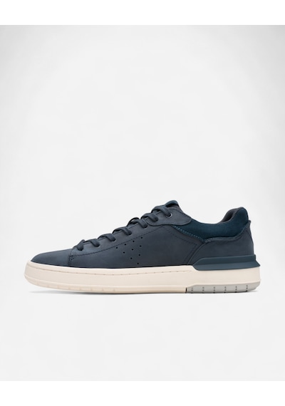 Clarks Courtlite2 Run Navy Nubuck, M 7 Erkek Lacivert Spor Ayakkabı 26181323 Lacivert