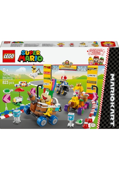 LEGO® Super Mario™: Mario Kart™ – Baby Peach ve Grand Prix Seti 72036 - 8 Yaş ve Üzeri Çocuklar için Oyuncak Yapım Seti (823 Parça)