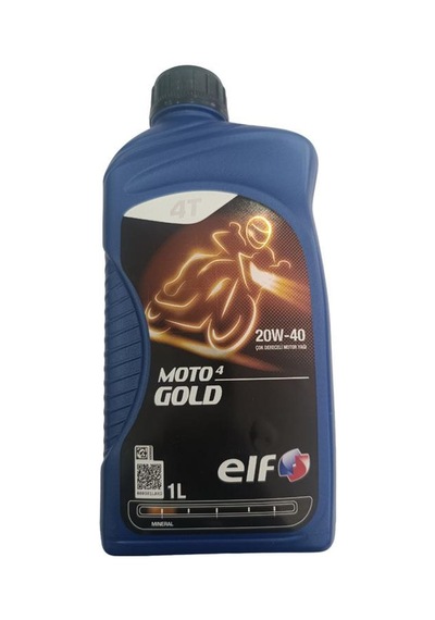 Elf Moto 4 Gold 20w40 1 Litre