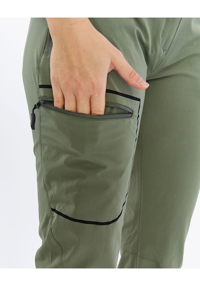 Mapamyumco Quick Dry Kadın Trekking Pantolon-yeşil Yeşil