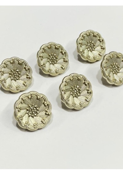 İtalyan Model Ceket Hırka Düğmesi Takımı Gold 6'lı Set 1,8 Cm