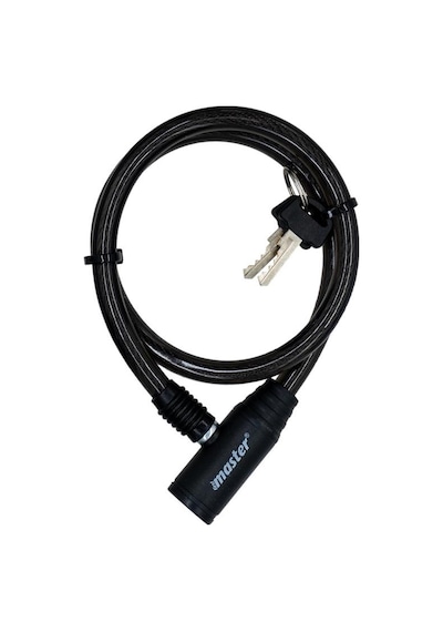 Master 500940 Anahtarlı Bisiklet Kilidi 10mm X 65cm Çok Renkli