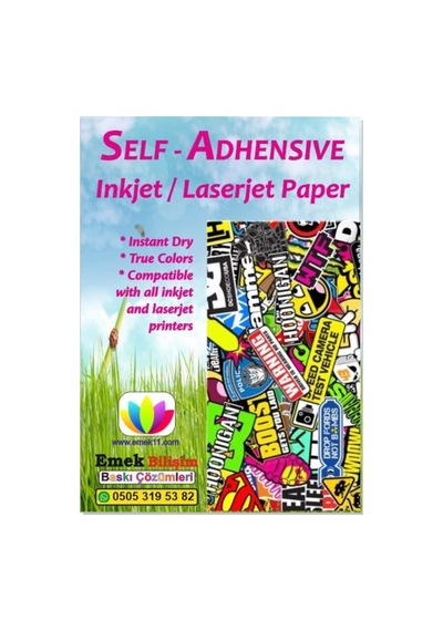 Laser Uyumlu Güçlü Yapışkanlı 10x15cm A6 Etiket Kağıdı Mat Yüzeyli 120gsm 100 Yaprak Diğer