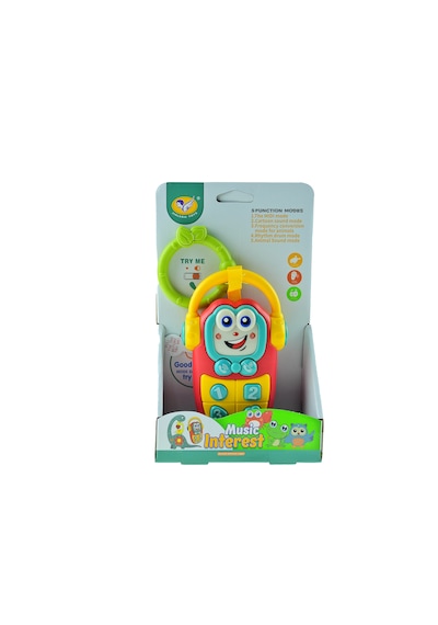 Oyuncak Telefon Gülen Telefon Işıklı Sesli 15 Cm
