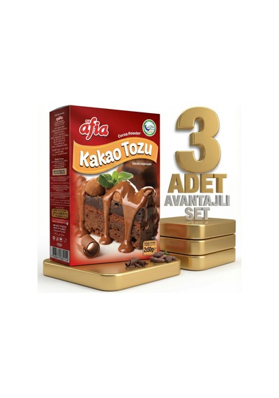 Afia Kakao Tozu 3x100 Gr