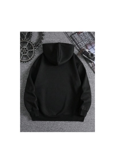 Magors Stıl-x Kapüşonlu Pamuklu Siyah Renk, Sevimli Ayıcık Baskılı Oversıze Sweatshırt Siyah Magors Stıl-x Kapüşonlu Pamuklu Siyah Renk, Sevimli Ayıcık Baskılı Oversıze Sweatshırt Siyah