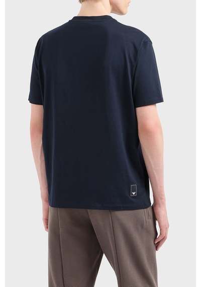 Emporio Armani Erkek T Shirt Em000983 Af13669 Ub118 Lacivert Lacivert