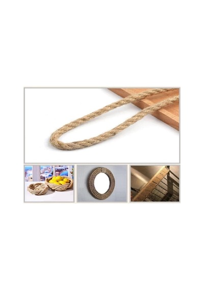 4 Mm 15 Metre Doğal Jüt Ip Halat