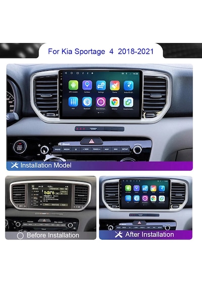 Kia Sportage 2018 -2021 Android Multimedya 9 İnc Hd Ips 2GB/32GB