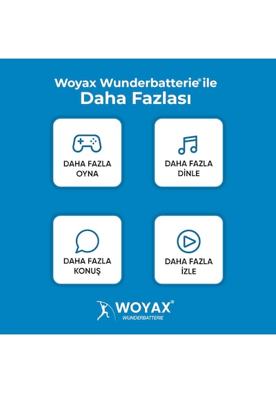 Woyax Apple Uyumlu iPhone 13 Pro Max  Premium Batarya 4750 Mah Yüksek Kapasite