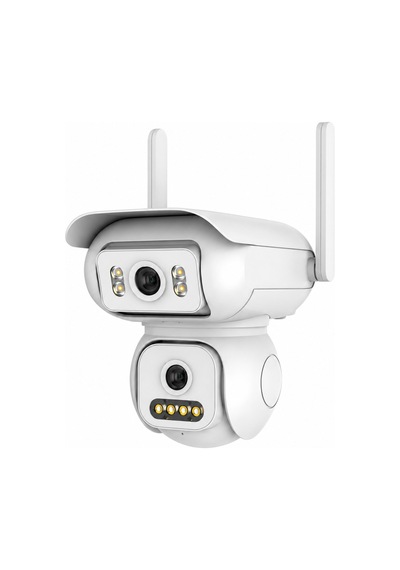 Onqam On-w2 Çift Kameralı Aov Kayıtlı Wi-fi Uzaktan Bağlatılı 360 Derece Güvenlik Kamerası