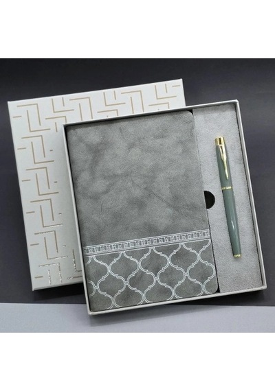 Kutulu Deri Defter Roller Kalem Set 30819083