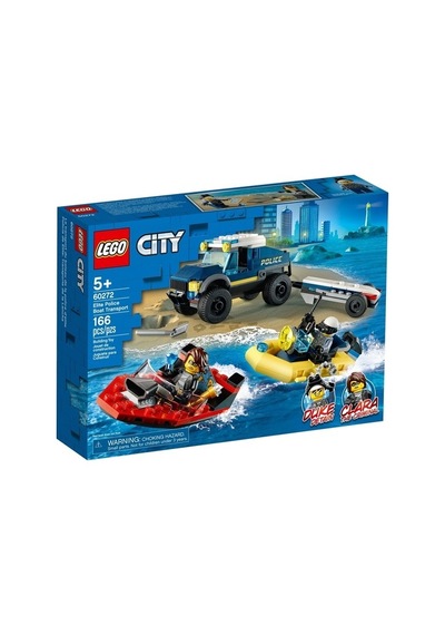 LEGO® City 60272 Elite Polis Tekne Taşıma Aracı 166 Parça